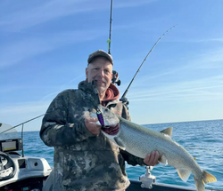 Trout Fishing Lake Michigan like a pro! 